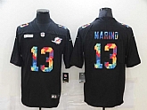 Nike Miami Dolphins #13 Dan Marino Multi-Color Black Crucial Catch Vapor Untouchable Limited Jersey,baseball caps,new era cap wholesale,wholesale hats